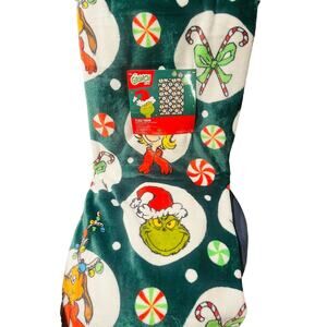 Grinch  Green Christmas plush throw 50 by 70